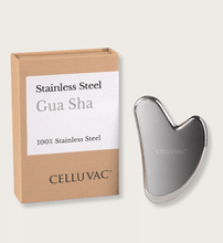 Load image into Gallery viewer, celluvac stainless steel gua sha
