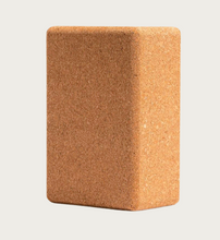 Load image into Gallery viewer, celluvac cork yoga block
