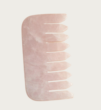 Load image into Gallery viewer, celluvac rose quartz comb
