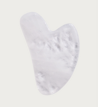 Load image into Gallery viewer, clear quartz gua sha

