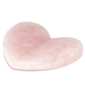 celluvac rose quartz heart gua sha 