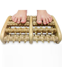 Load image into Gallery viewer, Wooden Reflexology Foot Massager Roller - Celluvac
